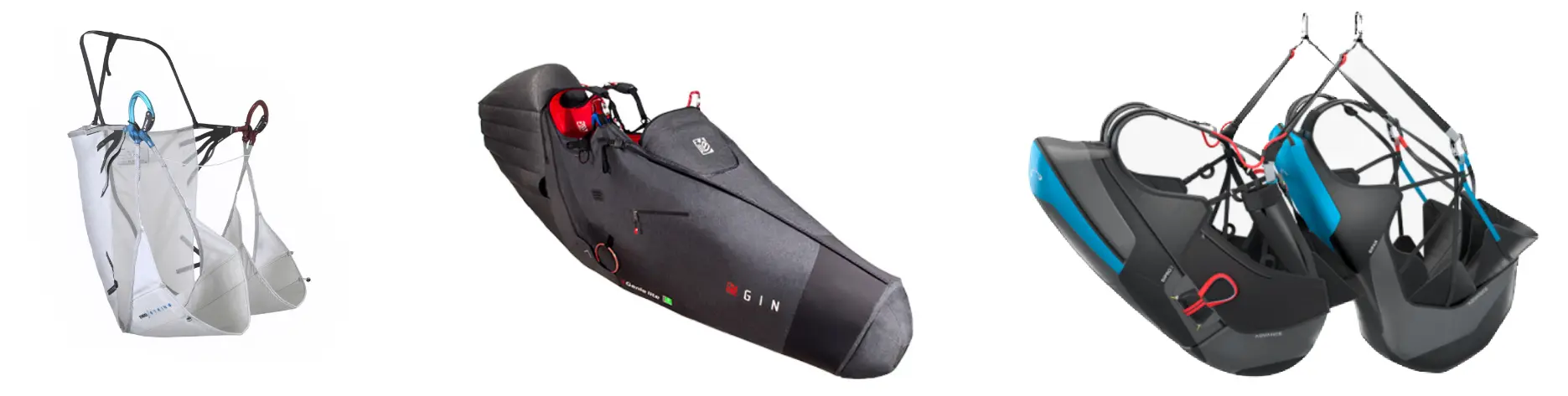 Gleitschirm Gurtzeuge