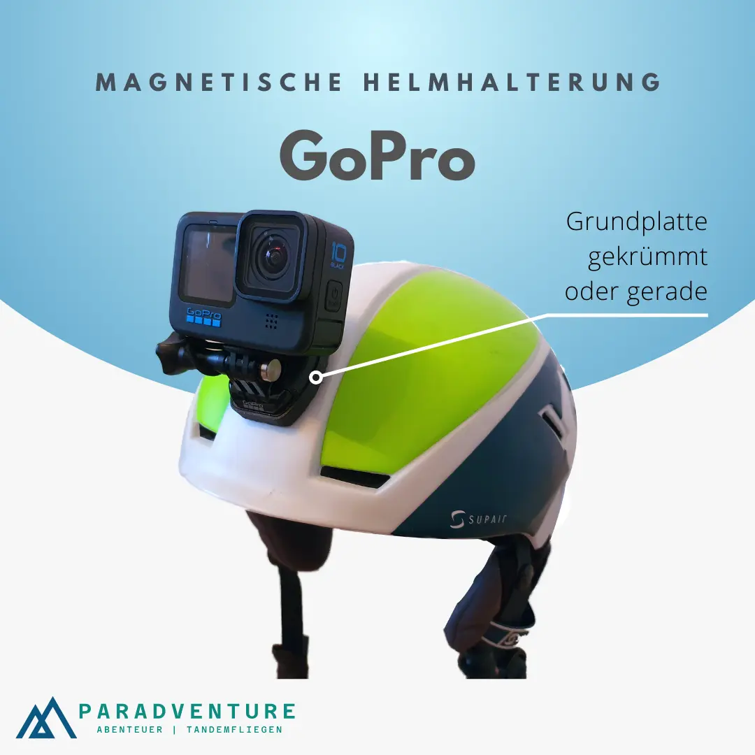 Gleitschirm GoPro Helmhalterung
