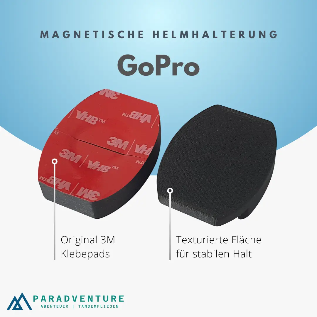 Gleitschirm GoPro Helmhalterung