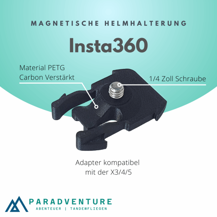 Insta360 Magnetische Helmhalterung Adapter