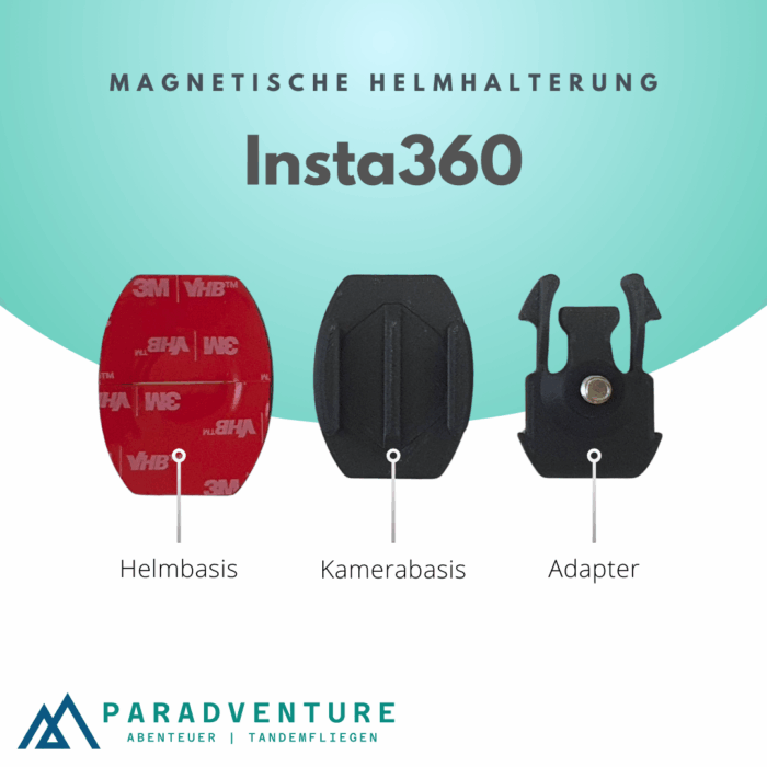Insta360 Magnetische Helmhalterung Set